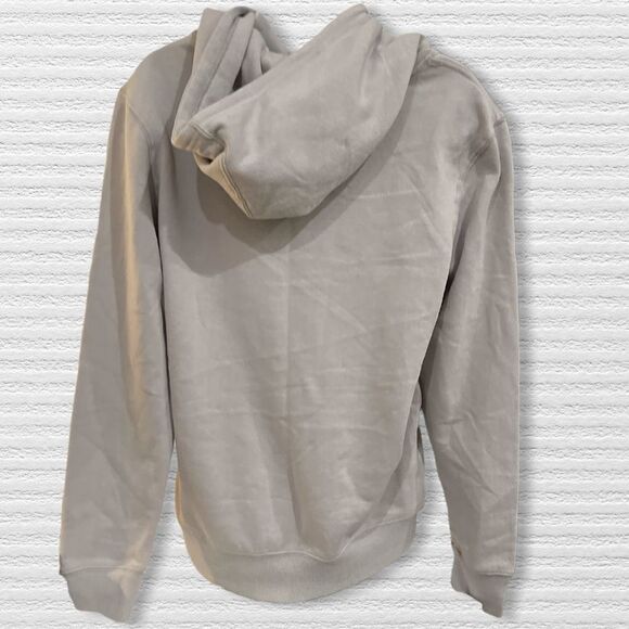 Fleece Factory Pullover Hoodie - Size Small - Grey - Picture 2 of 2